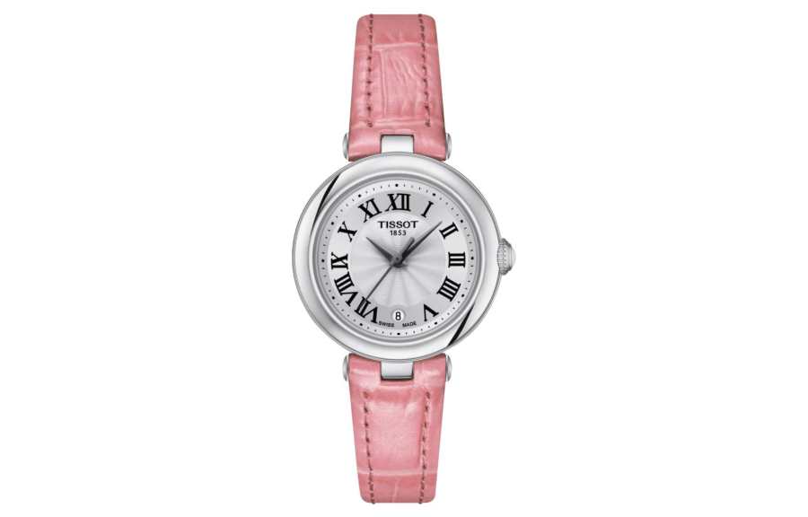 TISSOT Little Beauty Collection Quartz Movement 50m Waterproof Women's Watch 26mm Silver Dial