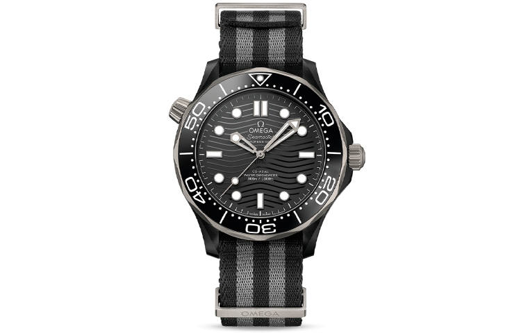 OMEGA Seahorse Collection 300m Diving Watch Automatic Mechanical Movement Men's Watches Watch 43.5mm Black Dial