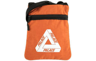 PALACE Nylon Fabric Coin Purse, Shoulder Bag Regular Men's Orange
