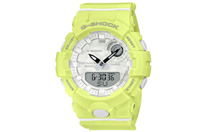 CASIO CASIO Women's G-SQUAD Series White Watch GMA-B800-9A