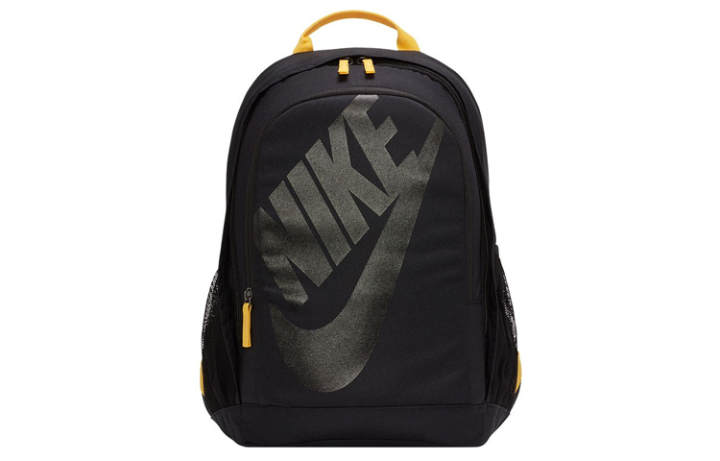 Nike Nike Hayward Fabric Backpack Regular Unisex Black & Yellow