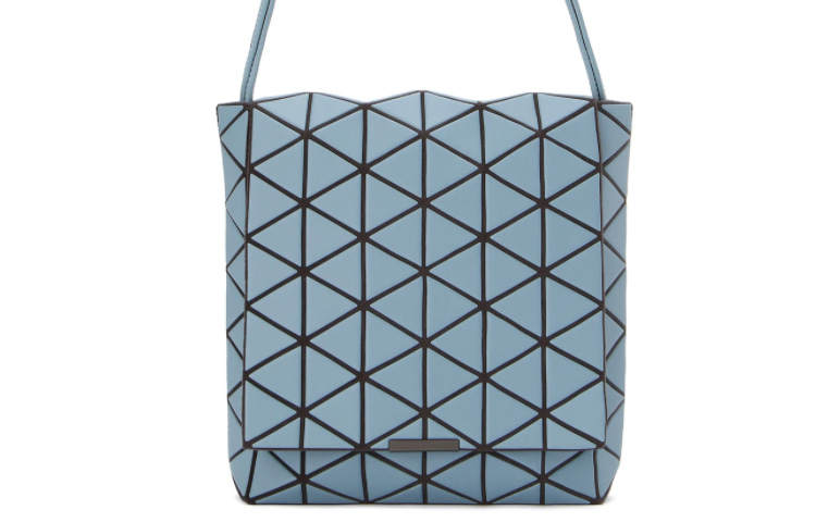 ISSEY MIYAKE Flap PVC Flap Bag, Shoulder Bag, Crossbody Bag Large Women's Blue