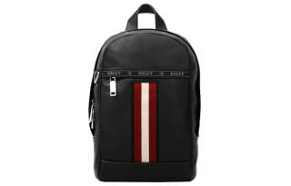 BALLY Cow Leather Shoulder Bag Regular Men's Black