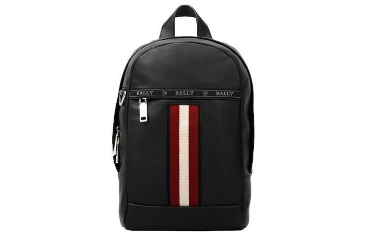 BALLY BALLY Cow Leather Shoulder Bag Regular Men's Black