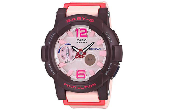 CASIO CASIO Women's BABY-G 45.4mm Pink Watch BGA-180-4B4