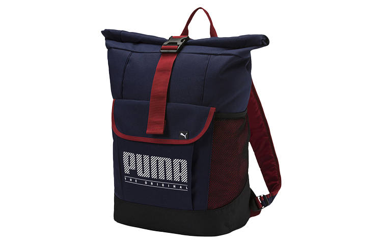 PUMA PUMA Fabric Handbag Backpack Regular Unisex Navy Blue