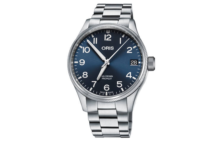 Oris Aviation Collection Automatic Mechanical Movement Men's Watches Watch 41mm Blue Dial