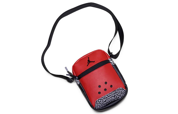 Jordan Jordan Pu Crossbody Bag, Shoulder Bag, Cell Phone Pouch Small Unisex Red