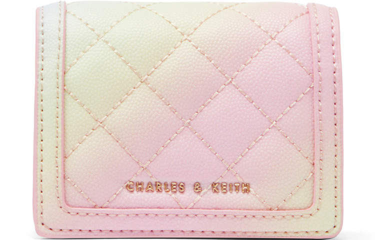 CHARLES&KEITH Polyurethane Synthetic Leather Charles & Keith Bag Crossbody Bag Wallet Card Holder Mini Women's