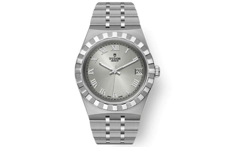 TUDOR Royal Collection Automatic Mechanical Movement Women's Watch 34mm Silver Dial Steel Watch Case