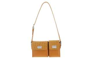 By Far Leather Shoulder Bag, Handbag, Shoulder Bag Women's Orange Brown