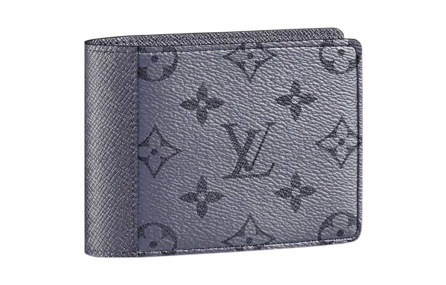 LOUIS VUITTON LOUIS VUITTON Multiple Wallet Monogram Gunmetal Gray