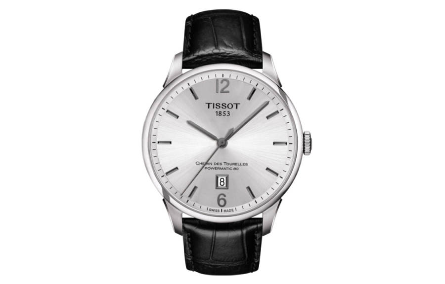 TISSOT Tourelles Collection Automatic Mechanical Movement 50m Waterproof Men's Watches Watch 42mm Silver Dial