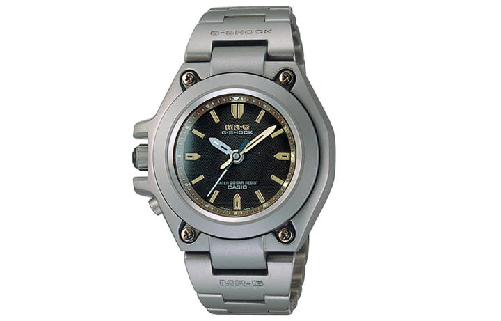 CASIO CASIO Men MR-G Series Silver Watch MRG-120TZ-3A