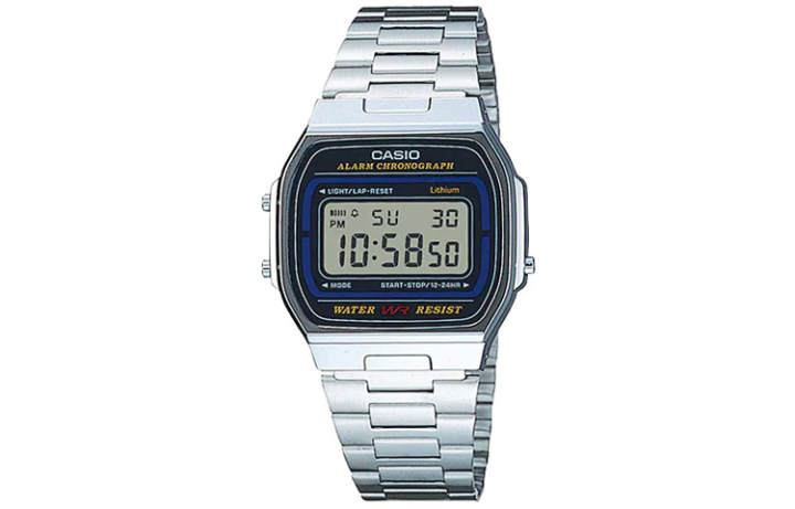 CASIO CASIO Unisex YOUTH Silver Watch A164WA-1