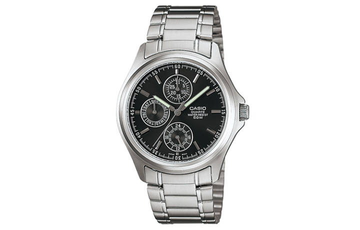 CASIO CASIO Men Standard Series Black Watch MTP-1246D-1A