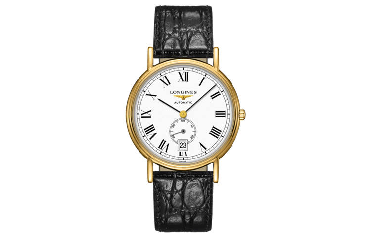 LONGINES Fashion Collection Mechanical Movement 30m Waterproof Men's Watches Watch 38.5mm White Dial