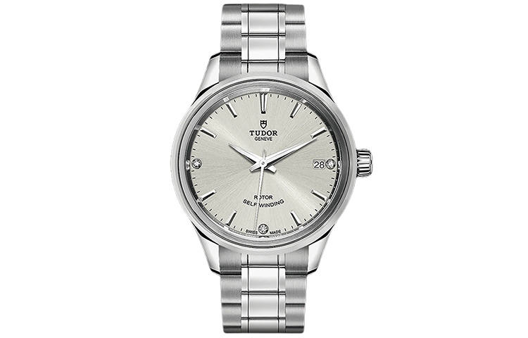 TUDOR Wind Style Collection Automatic Mechanical Movement Women's Watch 34mm Silver Dial