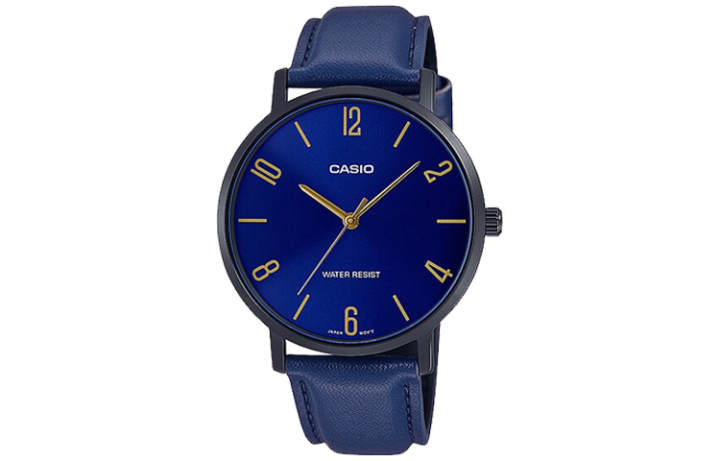 CASIO CASIO Men Standard Series Blue Watch MTP-VT01BL-2B