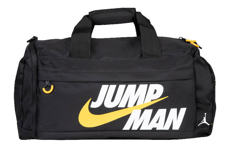 Jordan Jordan Polyester Gym Bag, Handbag, Crossbody Bag Large Unisex Black