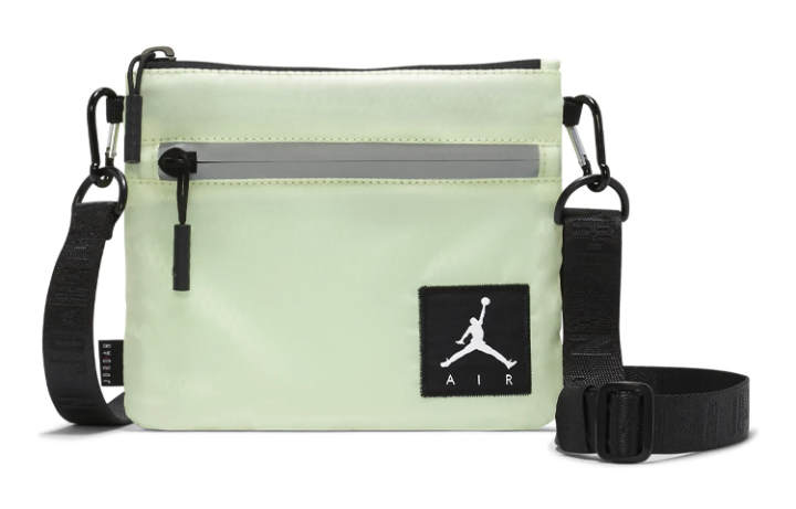 Jordan Jordan Linen Crossbody Bag Regular Unisex Slight Yellow Green