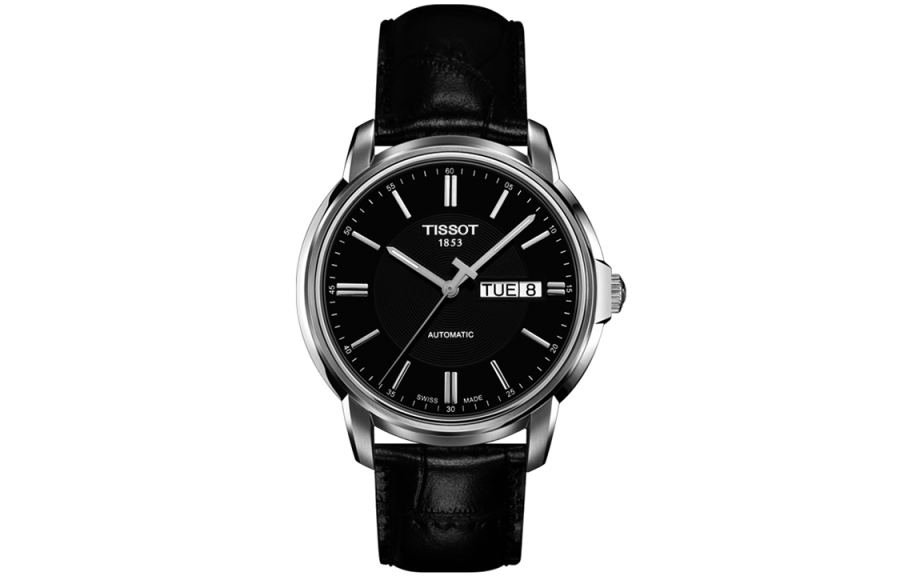 TISSOT Hengyi Collection Automatic Mechanical Movement Men's Watches Watch 39mm Black Dial Stainless Steel Case