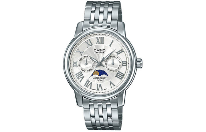 CASIO CASIO Men LINEAGE Series Silver Watch LIN-303D-7AV