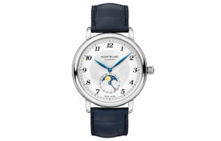 MONTBLANC Automatic Mechanical Movement Waterproof Men's Watches Watch 42mm White Dial Stainless Steel Case