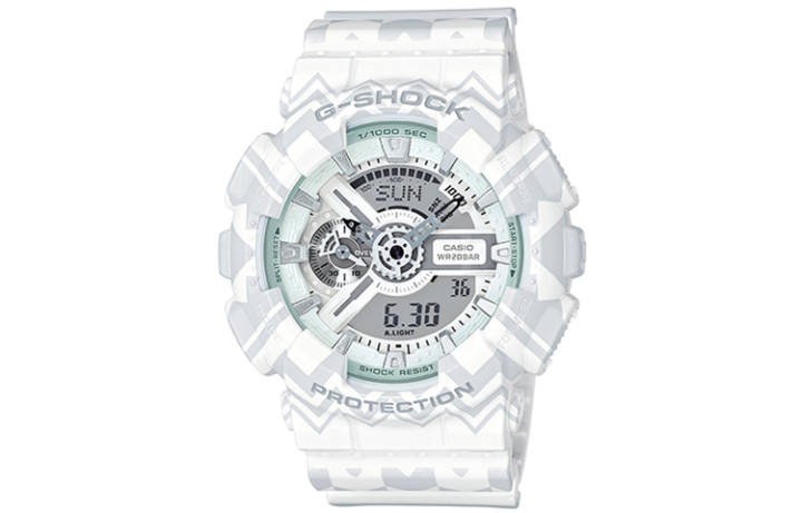 CASIO CASIO Men White Watch GA-110TP-7A