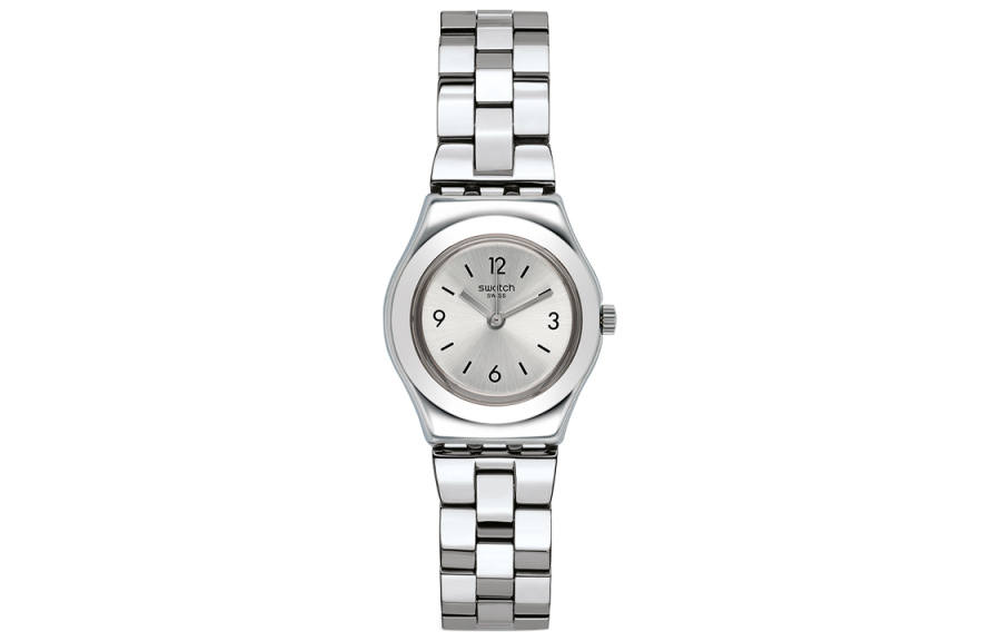 SWATCH Women's 25mm Silver Watch YSS300G
