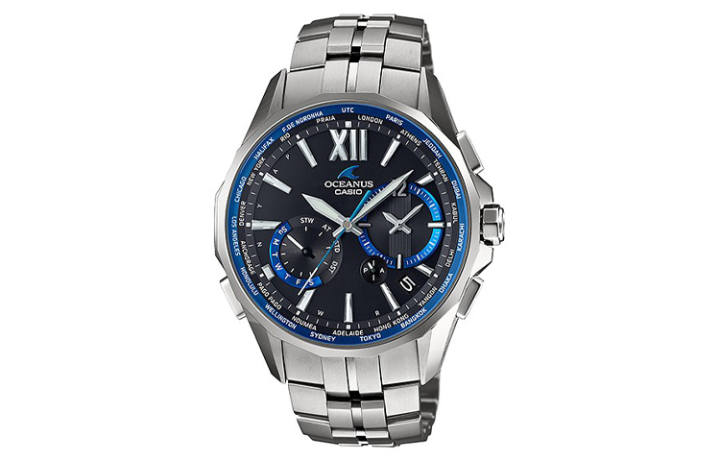 CASIO CASIO Men OCEANUS Blue Watch OCW-S3400-1AJF