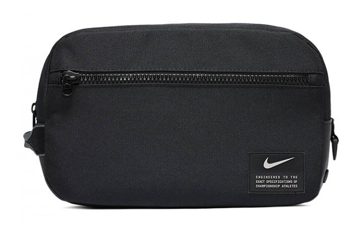 Nike Nike Polyester Tote Bag, Shopping Bag, Handbag Regular Unisex Black
