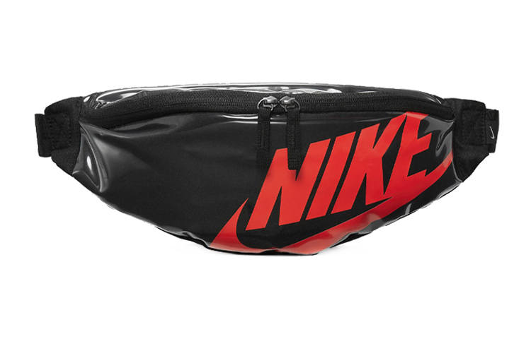 Nike Nike Heritage Polyester Sling Bag, Crossbody Bag, Fanny Pack Regular Unisex Black