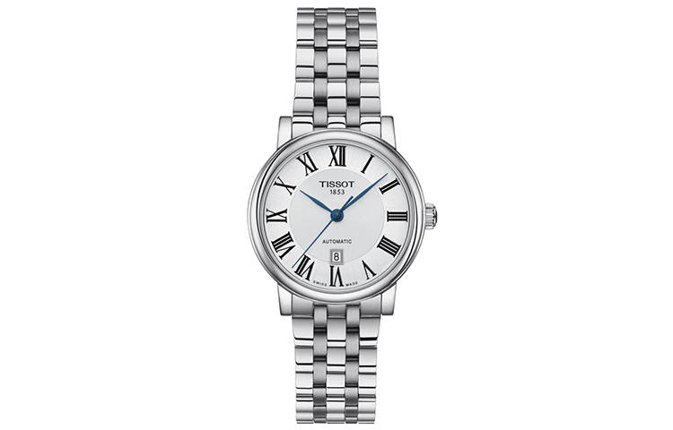 TISSOT Kason Zen I Collection Mechanical Movement 50m Waterproof Women's Watch 30mm White Dial