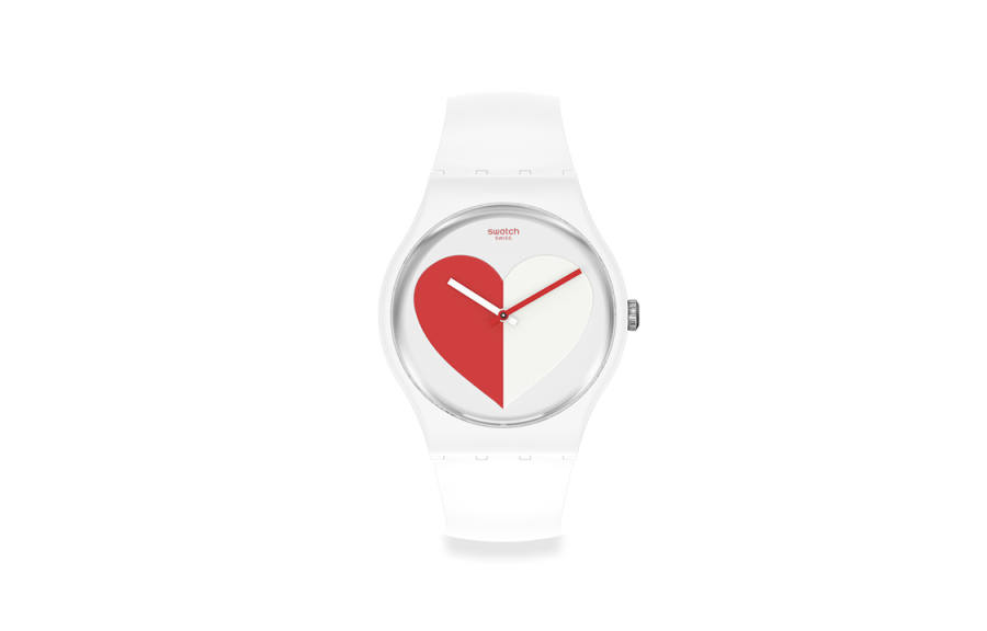 SWATCH SWATCH Unisex White Watch SO29Z113