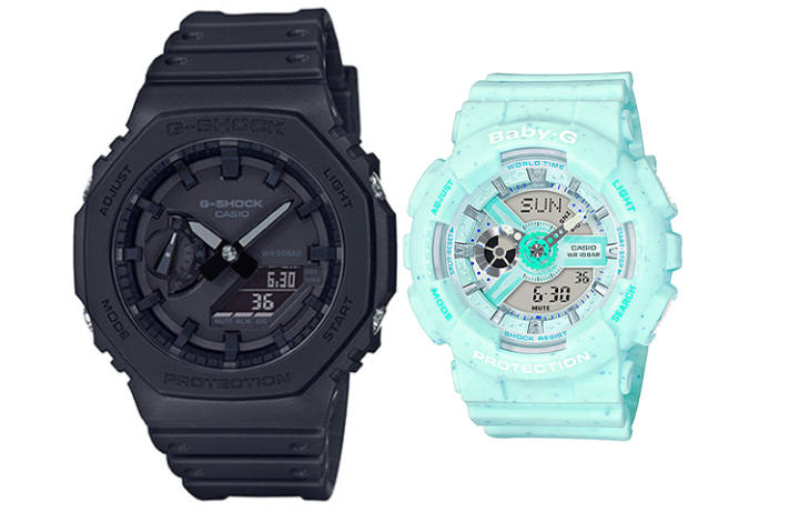 CASIO CASIO Unisex Pair Table Series Black Watch