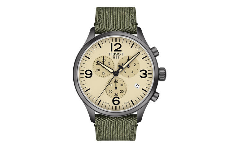TISSOT Adidas Vintage Collection Quartz Movement Men's Watches Watch 45mm Beige Watch Dial Stainless Steel Case