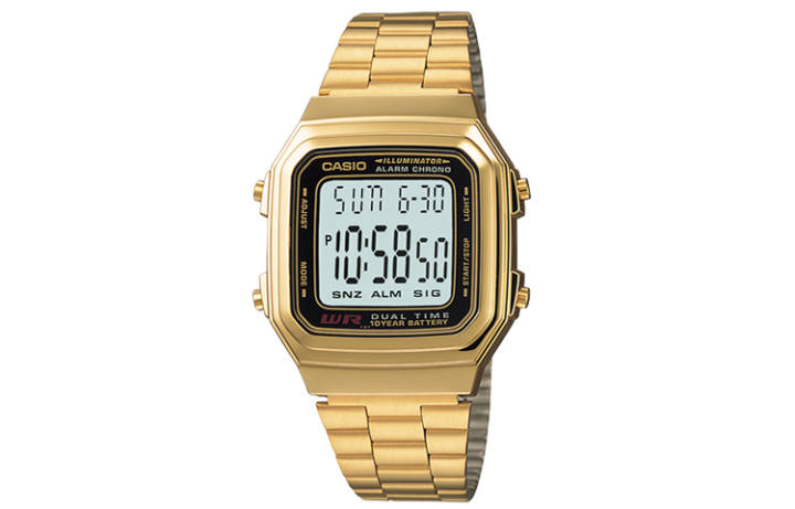 CASIO CASIO Women's YOUTH Gold Watch A178WGA-1ADF