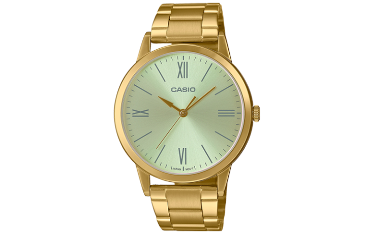CASIO CASIO Women's Standard Series Gold Watch MTP-E600G-9B
