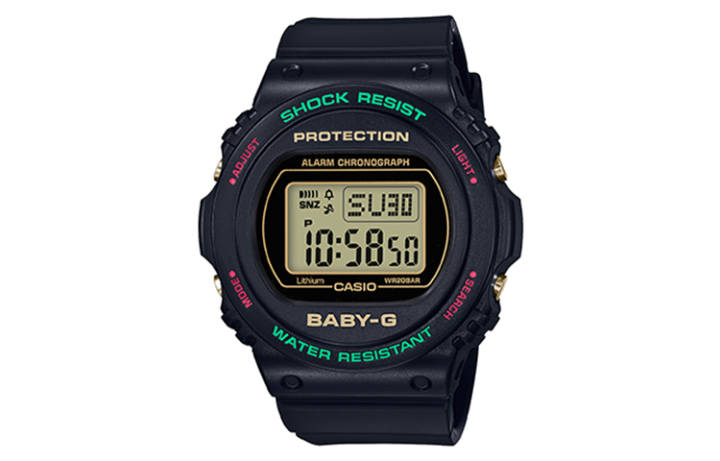 CASIO CASIO Women's BABY-G Black Watch BGD-570TH-1PRD