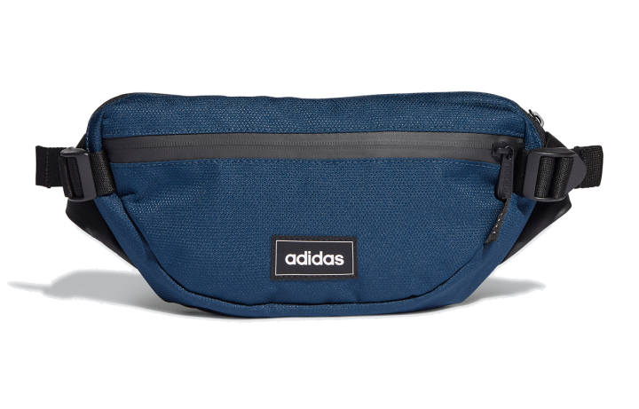 Adidas Adidas Polyester Fanny Pack Large Men's Navy Blue