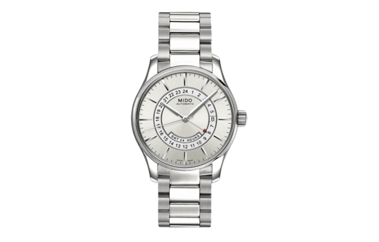 MIDO Brunna Collection Automatic Mechanical Movement Men's Watches Watch 40mm Silver Dial Stainless Steel Case