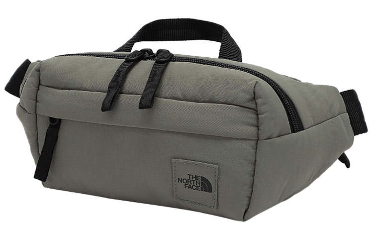 THE NORTH FACE Fanny Pack Outdoor Bag Nylon Khaki Green Unisex