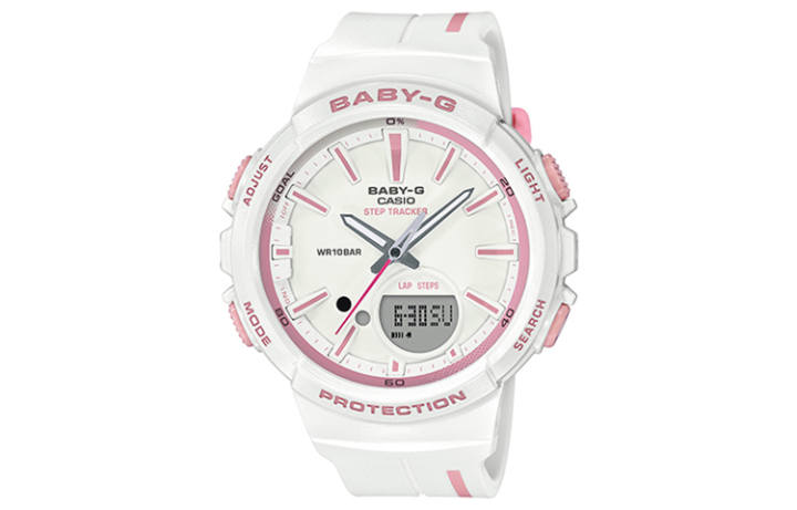 CASIO CASIO Women's BABY-G White Watch BGS-100RT-7A