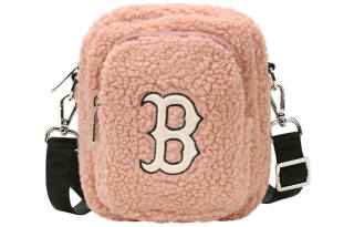 MLB Polyester Shoulder Bag, Crossbody Bag Mini Women's Pink
