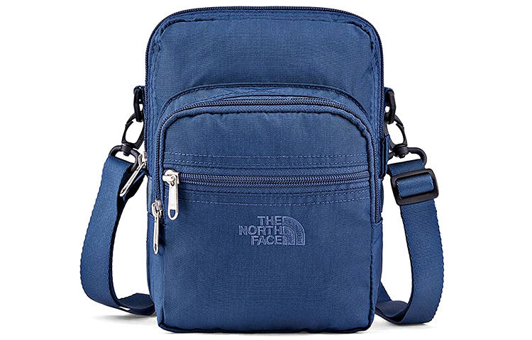 THE NORTH FACE 5L Shoulder Bag, Crossbody Bag, Small Square Bag, Outdoor Bag Polyester Blue Unisex