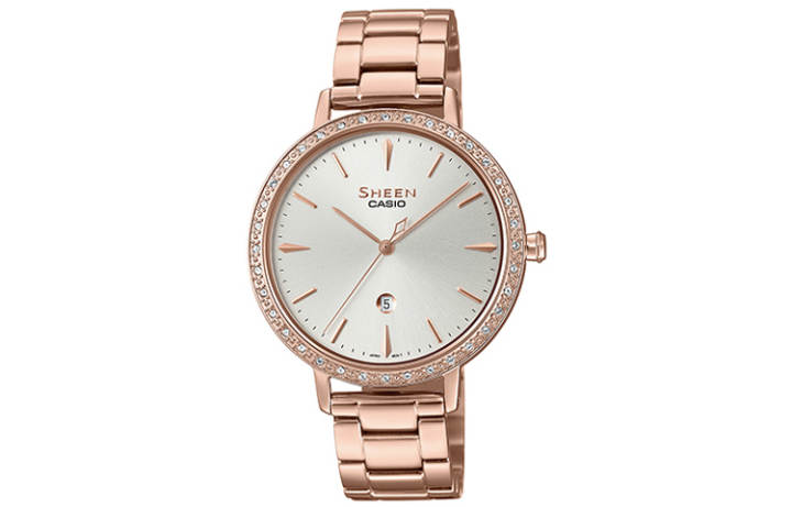 CASIO CASIO Women's SHEEN Gold Watch SHE-4535PG-7AU