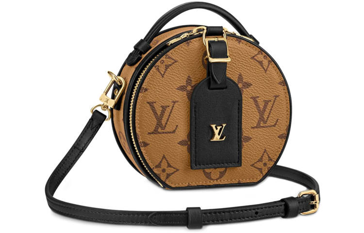LOUIS VUITTON LOUIS VUITTON Mini Boite Chapeau Monogram Reverse Brown