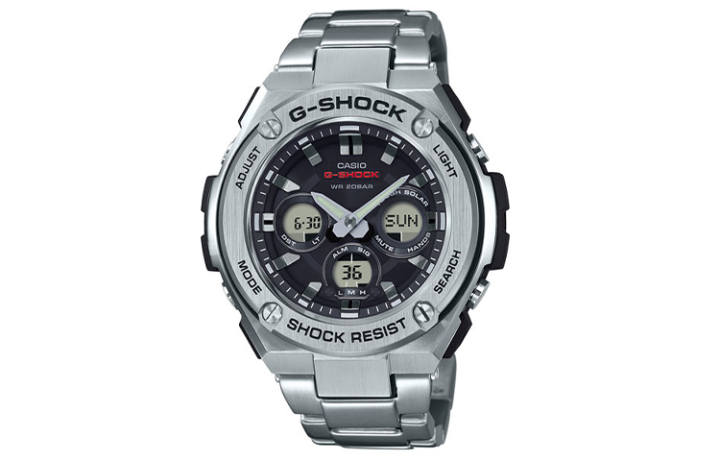 CASIO CASIO Men G-STEEL Series Black Watch GST-S310D-1A