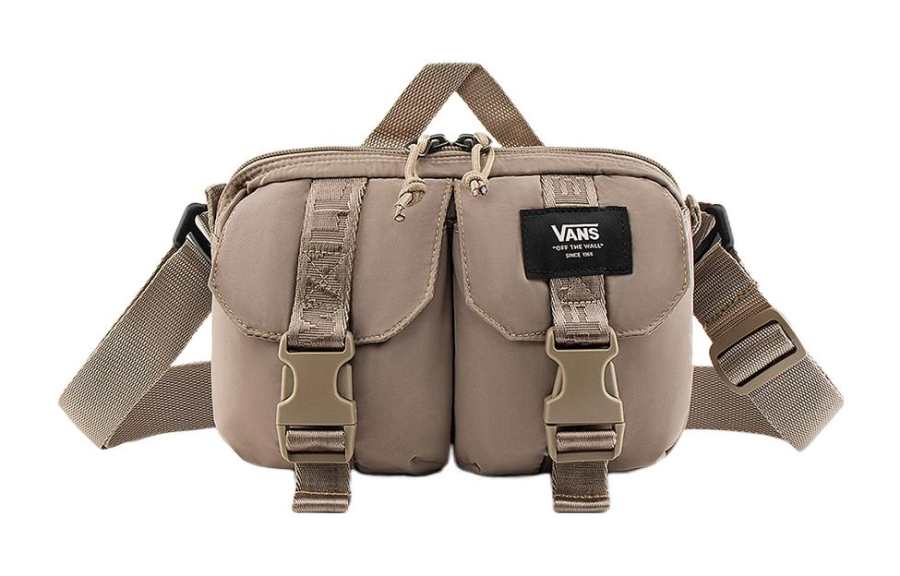 Vans Vans Polyester Shoulder Bag, Crossbody Bag Regular Unisex Light Umber
